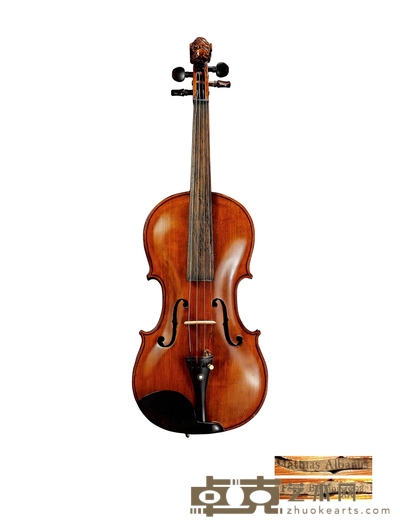 马蒂亚斯·阿尔巴尼风格意大利古典小提琴 长:59.6cm 宽:20cm 侧面宽:4cm