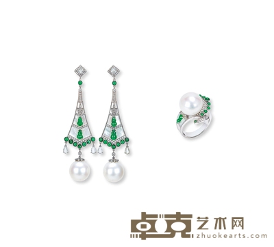 金镶海水珍珠套组