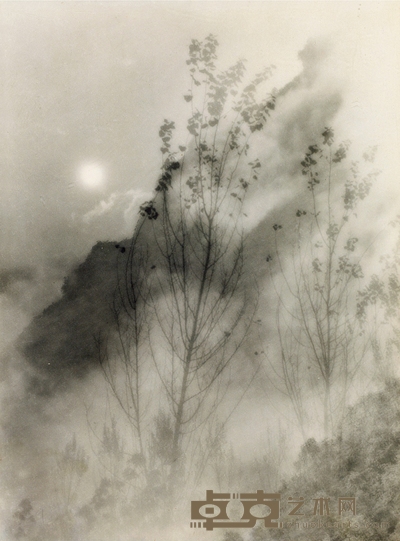 郎静山 巫山夕阳 27.5×20cm