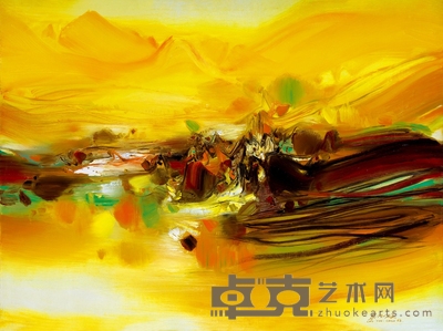 朱德群 第282号 97×130cm