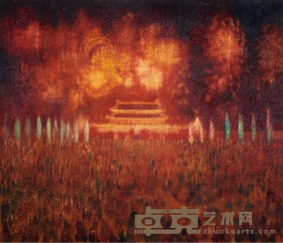 尹朝阳 天安门 130×150cm