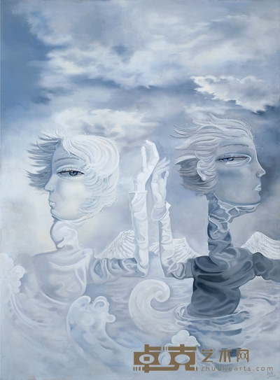 熊 宇 两个天使 230×170cm