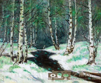 肖 峰 春 60×73cm