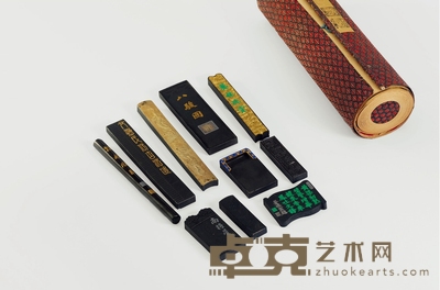清·艺苑珍赏墨 尺寸不一 重量不一