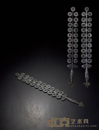 清·二十局钱树 通长:428mm
数量:1