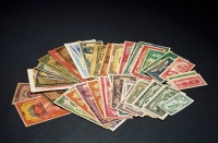 民国·广东、湖北等银行纸币一组六十七枚