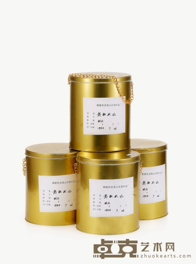 一九九四年·武夷山市茶叶总厂极品老欉水仙 规格：四罐，净重：1000g×4罐
