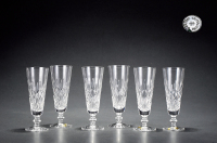 1960年制 洛林水晶香槟杯六件套组