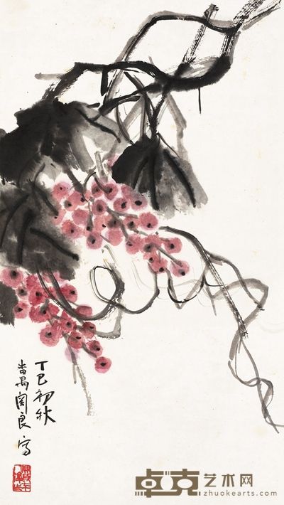 关 良 初秋 56.5×32cm