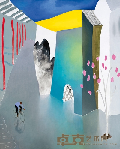 金 田 回音 162×130cm