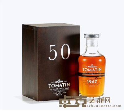 1967-2017年汤马丁50年单桶威士忌 数量：1瓶
规格：700ml