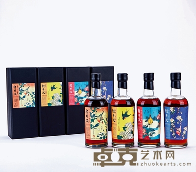 2000-2018年轻井泽「花鸟绘系列」雪莉桶原酒威士忌 数量:4瓶
规格:700ml