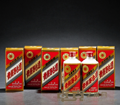 1990年贵州茅台酒（铁盖） 数量：6瓶
规格：500ml