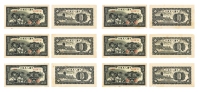 现代•第一版人民币拾圆一组六枚