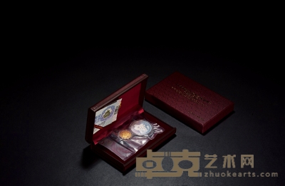 现代•国际进口博览会熊猫加字金银币 直径：22-40mm
重量：金币：8g，银币：30g
数量：2