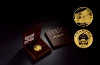 现代•2012年5盎司佛教圣地（五台山）纪念金币
