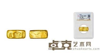 民国•上海祥和足赤壹两金条 通长：27.6mm
重量：31.4g
数量：1