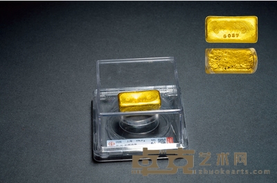 民国•上海礼五两金条 通长:40.2mm
重量:156.5g
数量:1