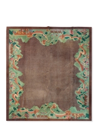 民国·“漠江烟”Artdeco古董地毯