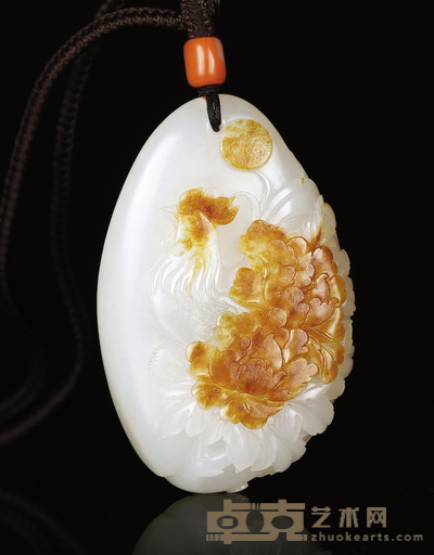 吴灶发 大吉 白玉挂件 47×30×18mm
重量:37.4g