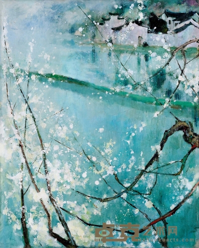 苏天赐 吴地之歌·故里 108.5×86.5cm