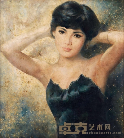 艾 轩 丽人 52×47cm