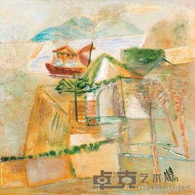 冷 宏 无题 51×51cm