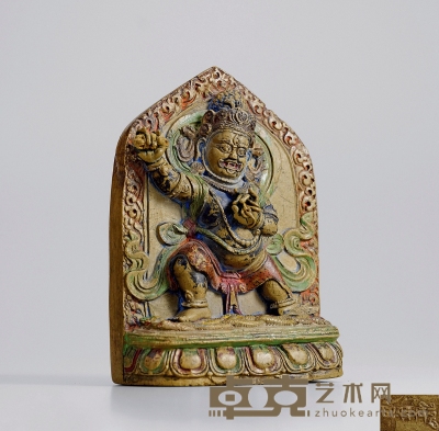 15世纪·金刚手菩萨像 高：15.3cm