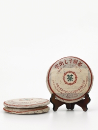 二十世纪八十年代·勐海茶厂厚纸7542青饼（生茶）