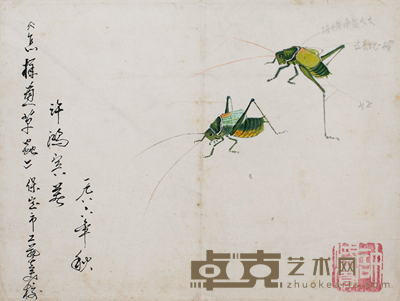 许鸿宾 怎样画草虫 17*22.5