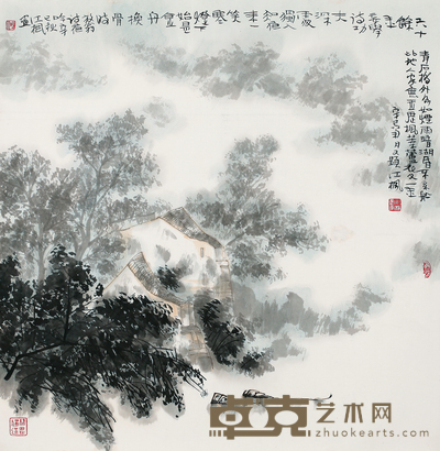 江枫 山水 68*68