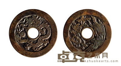 清•龙凤花钱 直径:43.8mm
数量:1