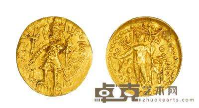 3世纪•贵霜-萨珊金币 重量：6.9g
数量：1