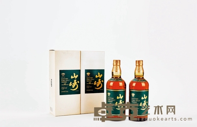 90年代山崎10年金花绿标威士忌