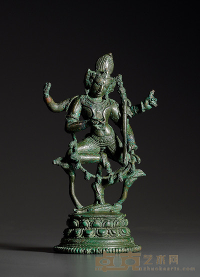 12世纪•铜帕拉大幻金刚像 高:15.4cm