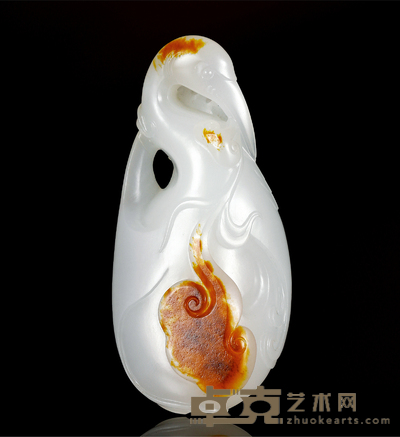 王金忠 一路如意 白玉挂件 66×32×20mm
重量:50g