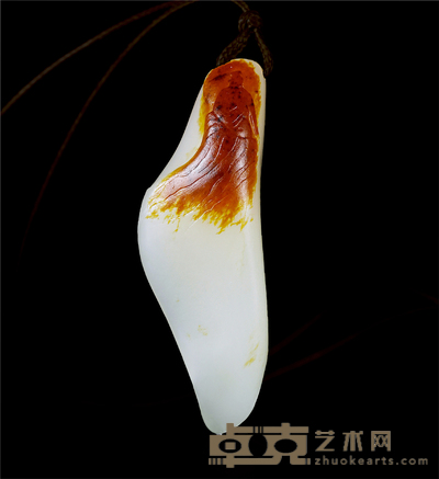 王一卜 无忧菩萨 白玉挂件 53×18×13mm
重量:15.5g