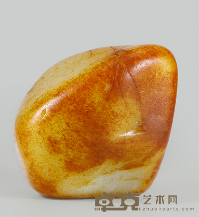 红皮和田玉籽料原石 105×89×88mm
重量:1175g