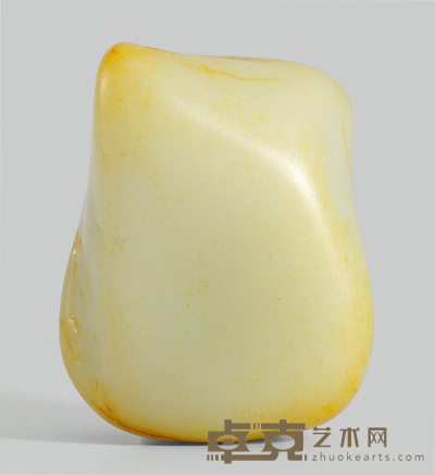 洒金皮和田玉籽料原石 91×75×53mm
重量:571.4g