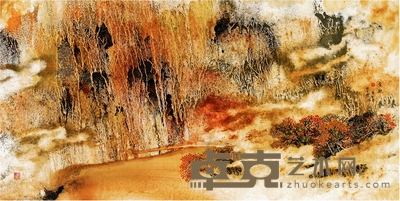 申古博 金秋 50×100cm
