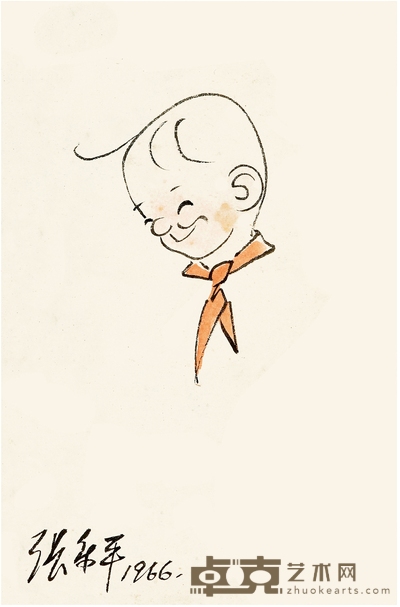 张乐平 三毛 20.5×13.5cm