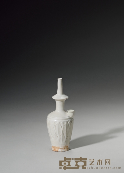 定窑白釉净瓶 高:16.5cm直径:6.5cm