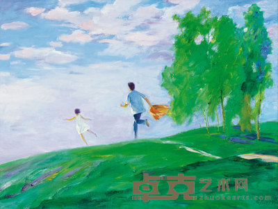 韦启美 夏天的歌 60×80cm