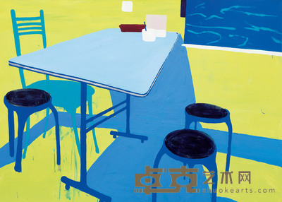 娄申义 蓝菩提 150×200cm