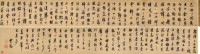 莫是龙 1579年作 行书松江游纪卷 手卷