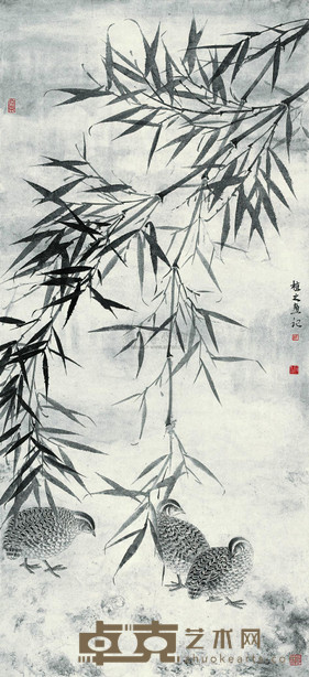 许晓彬 清趣 立轴 133×59cm