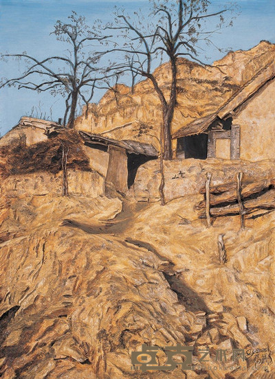 杨斌 2006年作 黄土高坡之二 81×61cm