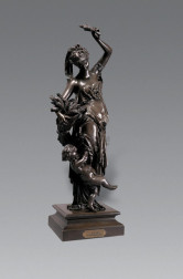 阿尔伯特·爱麦斯特·加亥·拜勒斯 （法国） 19世纪作 执麦穗女像