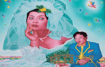 俸正杰 1998年作 浪漫旅程 No.5 110×150cm