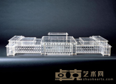 卢昊 1992年作 花鸟虫鱼系列—花盆 25×112×75cm